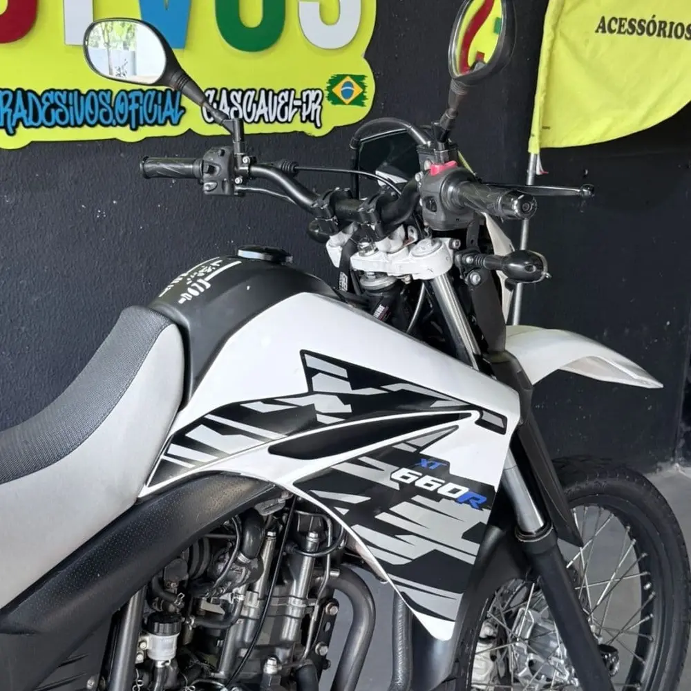 Kit XT660 Prata e azul