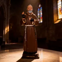 Imagem de São Padre Pio de Borracha Inquebrável | Comprar na Lojinha Uai - imagem 2