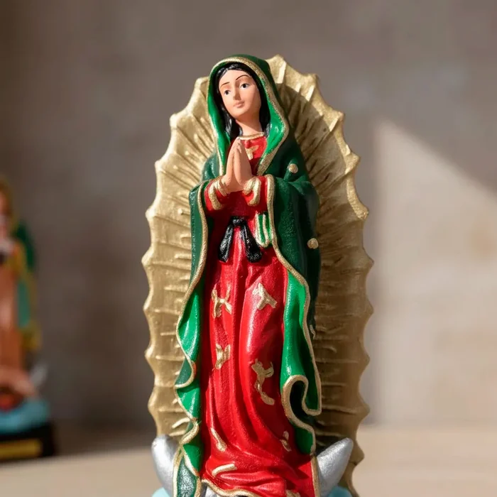 Imagem de Nossa Senhora de Guadalupe de Borracha | Comprar na Lojinha Uai