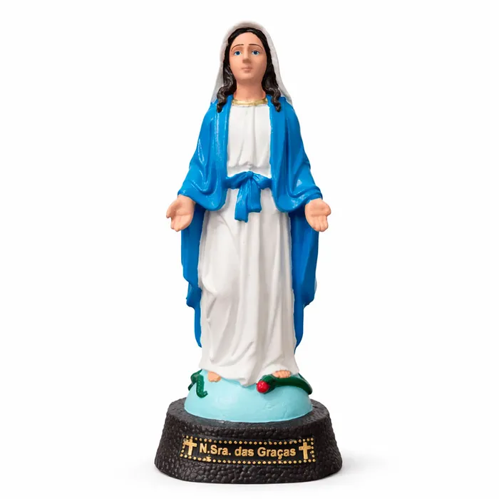 Imagem de Nossa Senhora das Graças de Borracha Inquebrável - 22 cm | Comprar na Lojinha Uai