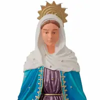 Imagem de Nossa Senhora das Lágrimas de Borracha Inquebrável 20 cm | Comprar na Lojinha Uai - imagem 4