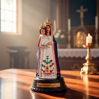 Imagem de Nossa Senhora do Bom Parto de Borracha Inquebrável - 22 cm | Comprar na Lojinha Uai - imagem 2