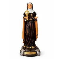 Imagem de Santa Clara de Borracha Inquebrável - 20 cm | Comprar na Lojinha Uai - imagem 1
