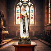 Imagem de Santa Edwiges de Borracha Inquebrável - 20 cm | Comprar na Lojinha Uai - imagem 2