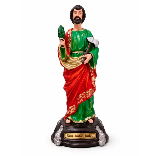 Imagem de São Judas Tadeu de Borracha Inquebrável - 20 cm