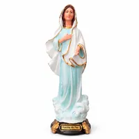 Imagem de Nossa Senhora de Medjugorje Rainha da Paz de Borracha - 33 cm | Lojinha Uai - imagem 1