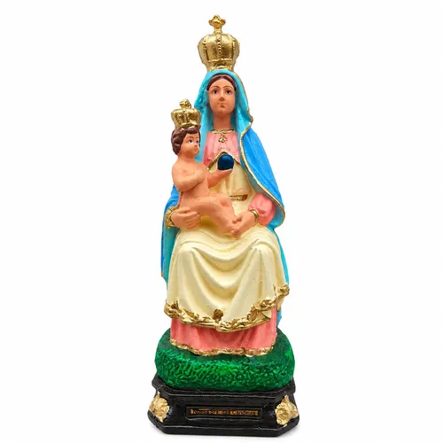 Imagem de Nossa Senhora das Candeias de Borracha Inquebrável - 20 cm
