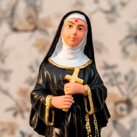 Imagem de Santa Rita de Cássia de Borracha Inquebrável - 22 cm | Comprar na Lojinha Uai - imagem 2