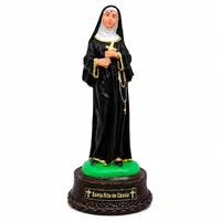 Imagem de Santa Rita de Cássia de Borracha Inquebrável - 22 cm | Comprar na Lojinha Uai - imagem 1