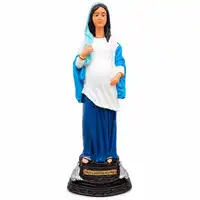 Imagem de Nossa Senhora Grávida de Borracha Inquebrável - 20 cm | Comprar na Lojinha Uai - imagem 1
