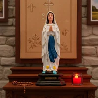 Imagem de Nossa Senhora de Lourdes de Borracha Inquebrável - 20 cm | Comprar na Lojinha Uai - imagem 2