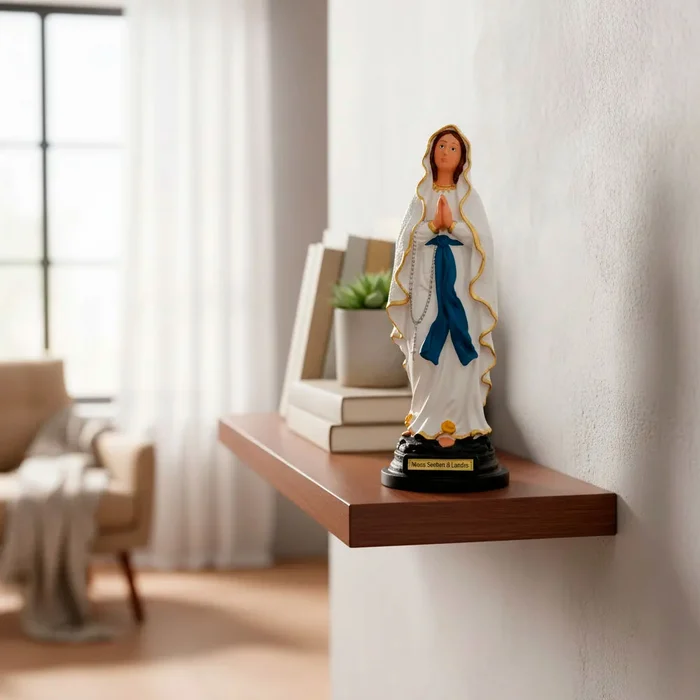 Imagem de Nossa Senhora de Lourdes de Borracha Inquebrável - 30 cm | Comprar na Lojinha Uai