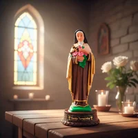 Imagem de Santa Terezinha de Borracha Inquebrável - 22 cm | Comprar na Lojinha Uai - imagem 3