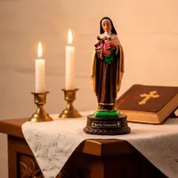 Imagem de Santa Terezinha de Borracha Inquebrável - 22 cm | Comprar na Lojinha Uai - imagem 4