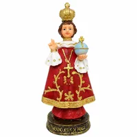Imagem do Menino Jesus de Praga de Resina - 15 cm | Lojinha Uai - imagem 1