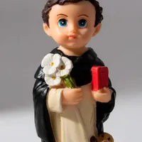 Imagem de São Domingos de Gusmão Infantil de Resina - 8 cm | Lojinha Uai - imagem 3