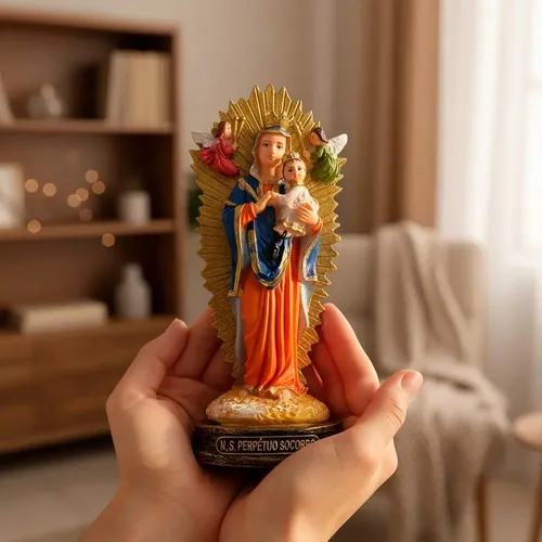 Imagem de Nossa Senhora do Perpétuo Socorro de Resina - 15 cm