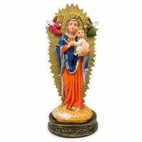 Imagem de Nossa Senhora do Perpétuo Socorro de Resina - 15 cm | Lojinha Uai - imagem 1