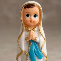 Imagem de Nossa Senhora de Lourdes Infantil de Resina - 8 cm - imagem 2