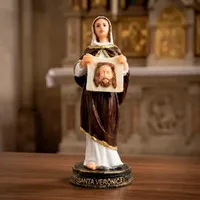 Imagem de Santa Verônica de Resina - 15 cm - imagem 3