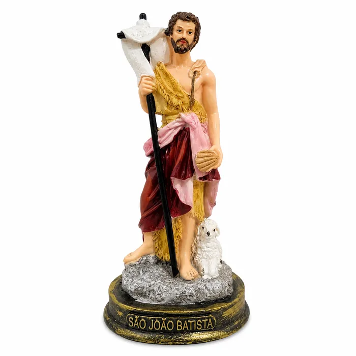 Imagem de São João Batista de Resina - 15 cm | Lojinha Uai