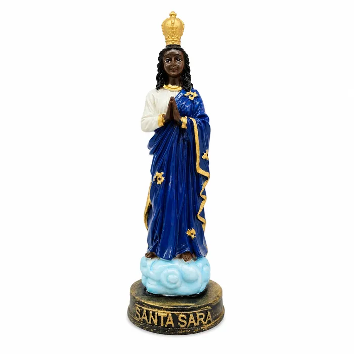Imagem de Santa Sara de Resina - 15 cm | Lojinha Uai