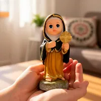 Imagem de Santa Clara Infantil de Resina - 15 cm | Lojinha Uai - imagem 2