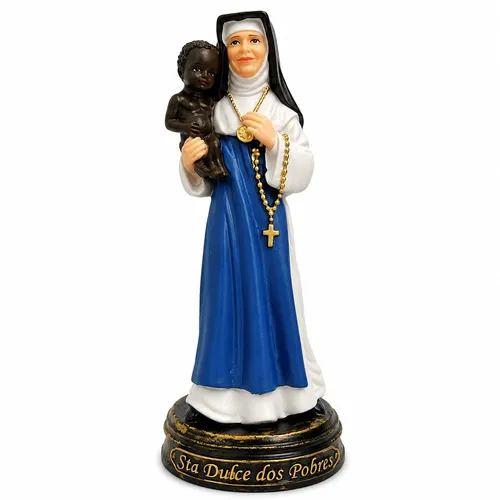 Imagem de Santa Irmã Dulce de Resina - 15 cm