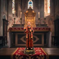Imagem de São Padre Pio de Resina - 15 cm | Lojinha Uai - imagem 3