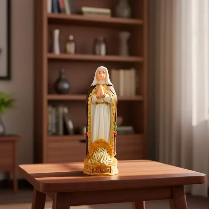 Imagem de Nossa Senhora do Café de Resina - 15 cm | Lojinha Uai