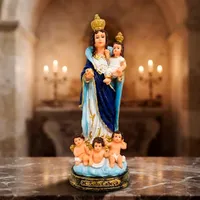 Imagem de Nossa Senhora da Cabeça de Resina - 15 cm | Lojinha Uai - imagem 3