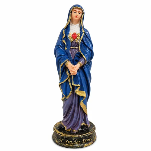 Imagem de Nossa Senhora das Dores de Resina - 15 cm