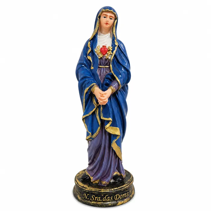 Imagem de Nossa Senhora das Dores de Resina - 15 cm | Lojinha Uai