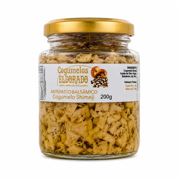 Antepasto Balsâmico de Cogumelo Shimeji 200g - Eldorado | Lojinha Uai