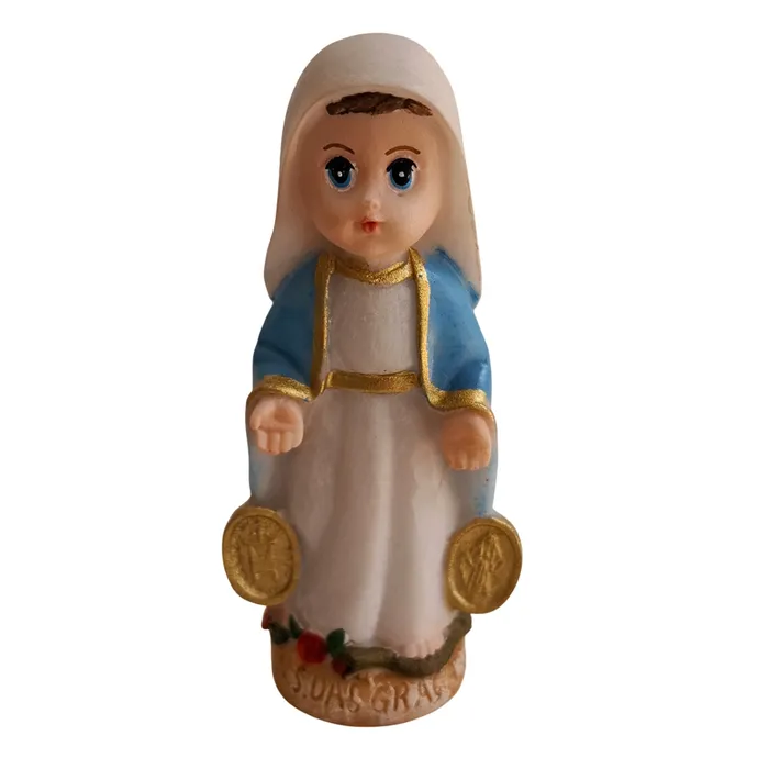 Imagem de Nossa Senhora das Graças Baby Infantil de Resina