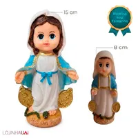 Imagem de Nossa Senhora das Graças Baby Infantil de Resina - imagem 1