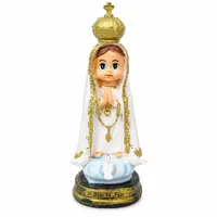 Imagem de Nossa Senhora de Fátima Baby Infantil de Resina - imagem 3