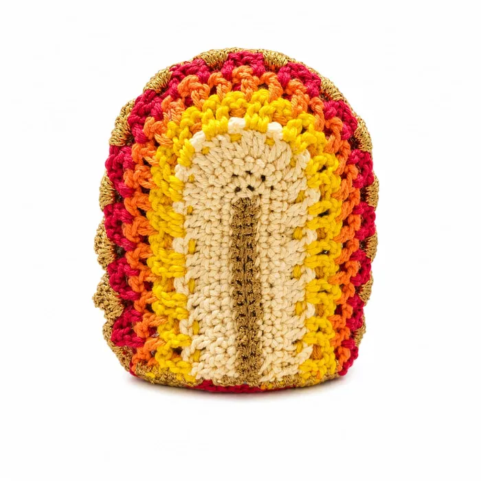 Nossa Senhora de Guadalupe de Crochê Amigurumi - 10 cm