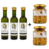 Kit 3 Azeites Extra Virgem Maria da Fé 250ml + 2 Antepasto de Cogumelo Shimeji - imagem 1