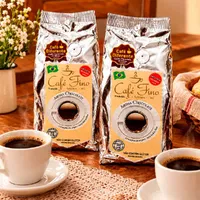 Kit 2 Cafés Gourmet Aroma Chocolate 100% Arábica Moído 250g - Café Fino - imagem 2