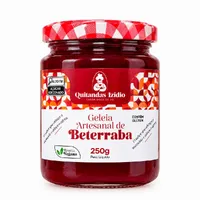 Geleia de Beterraba Artesanal 250g - Quitandas Izídio - imagem 1