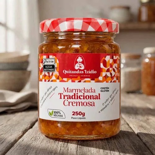 Marmelada Cremosa Tradicional 250g - Quitandas Izídio