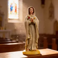 Imagem de Nossa Senhora da Rosa Mística de Resina - 15 cm | Comprar na Lojinha Uai - imagem 2