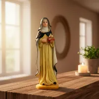 Imagem de Santa Edwiges de Resina - 15 cm | Comprar na Lojinha Uai - imagem 3
