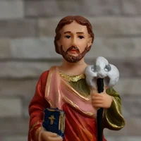 Imagem de São Judas Tadeu de Resina - 15 cm | Comprar na Lojinha Uai - imagem 3