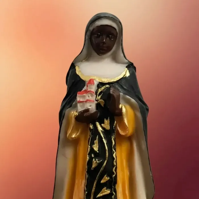 Imagem de Santa Efigênia de Resina - 15 cm | Comprar na Lojinha Uai