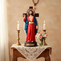 Imagem do Senhor Jesus das Santas Chagas em Borracha Inquebrável - 25 cm | Lojinha Uai - imagem 2