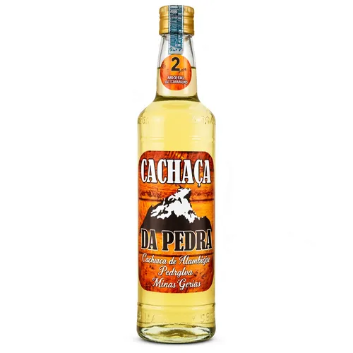 Cachaça Ouro da Pedra Envelhecida 670ml (Amarela)