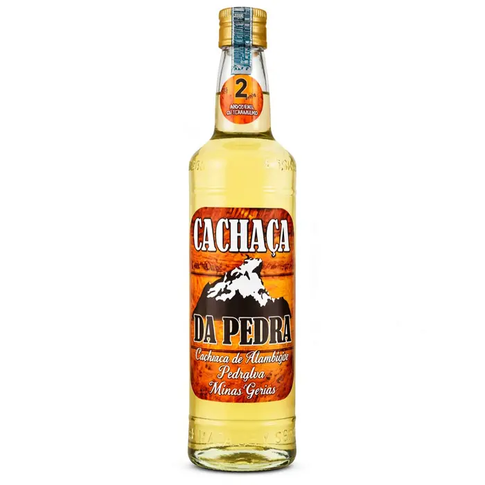 Cachaça Ouro da Pedra Envelhecida 670ml (Amarela) | Comprar na Lojinha Uai