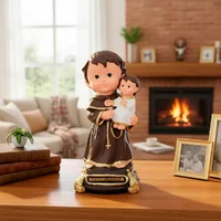 Imagem de Santo Antônio Infantil de Borracha Inquebrável - 15 cm | Comprar na Lojinha Uai - imagem 2